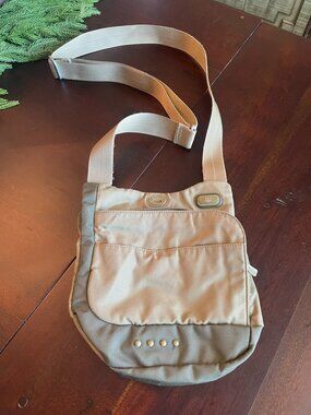 Tumi Tech Olive Green Nylon McKenna Crossbody Bag